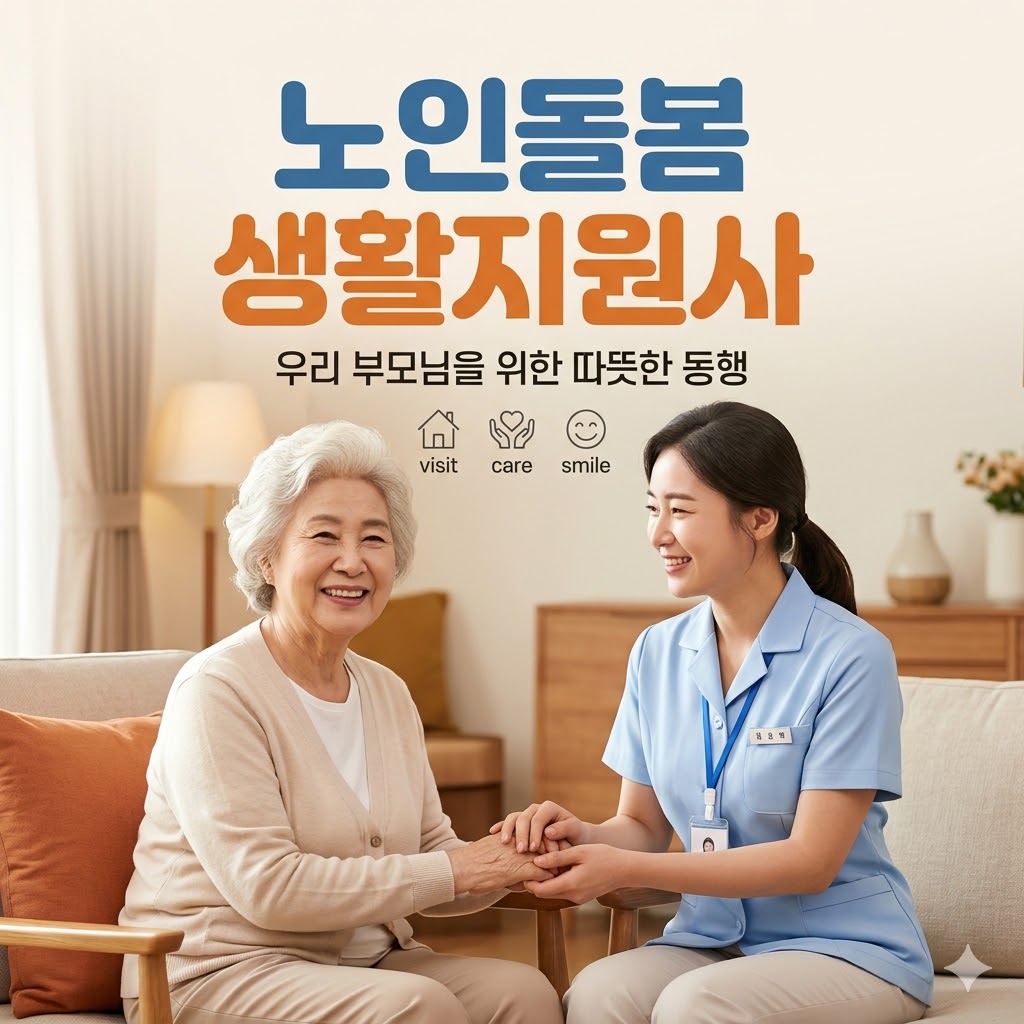 노인 돌봄 생활 지원사 자격증